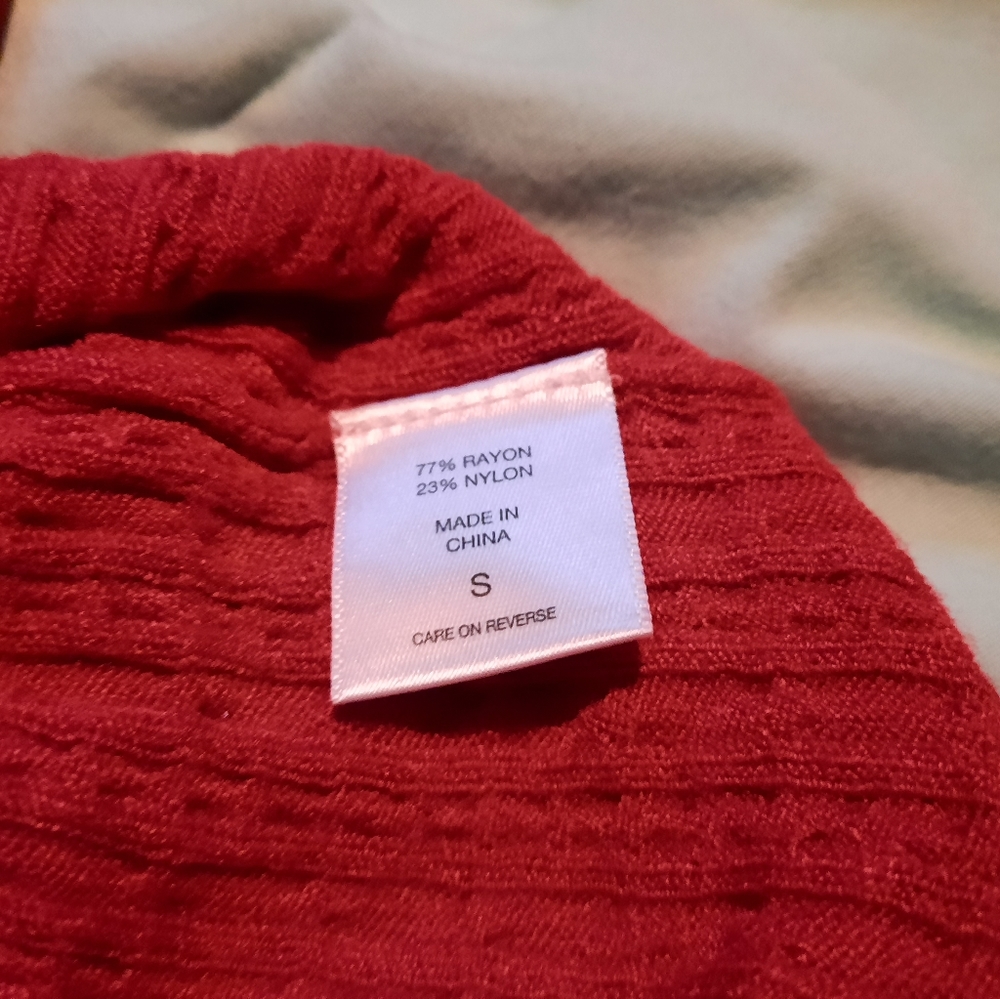 Lightweight cable sweater